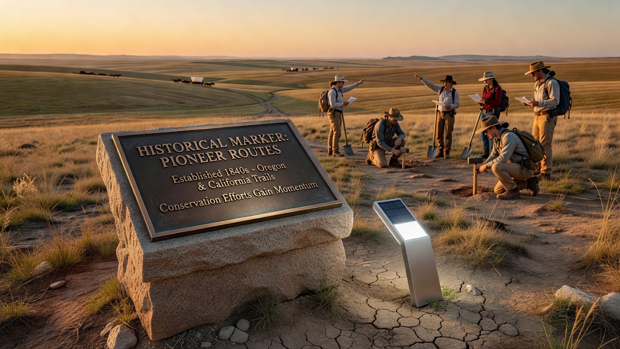 Historical Markers Illuminate Pioneer Routes as Conservation Efforts Gain Momentum